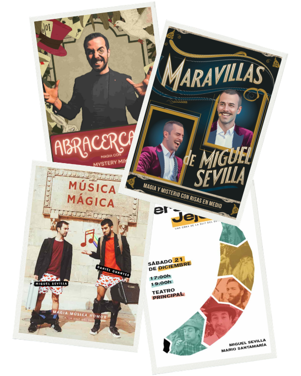 Espectáculos de magia para ayuntamientos de Burgos y España de Miguel Sevilla